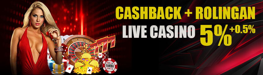 CASHBACK + ROLINGAN CASINO